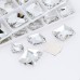 DZ 4070 14*11mm 17*13mm 20*16mm 27*21mm cosmic shape crystal sew on stone 
